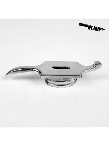 Гарда для финки (ГФ-8/1) белая бронза